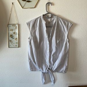 A New Day Tie Button Up